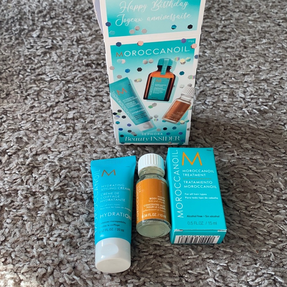 Sephora beauty insider Moroccan oil